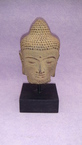 Tête de boeddha sur un socle 23cm
