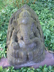 Ganesha en pièrre de lave