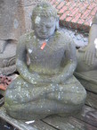 Boeddha en pièrre de lave