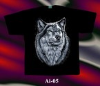 T-shirt loup