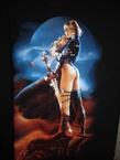 T-shirt femme guerrier