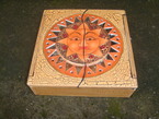 une caisse en bois d'ablesia 20x20cm