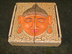 une caisse en bois d'ablesia 20x20cm