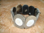 Bracelet en echelle d'oeil de Shiva