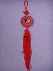 Floche avec Yin Yang 