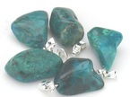 pendentif en chrysocolle