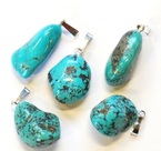 pendentif en turquoise