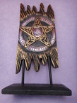 panneau pentagramme