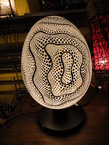 Lampe exotique