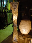 Lampe exotique