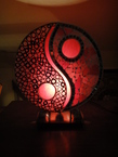 Lampe exotique