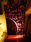 Lampe exotique