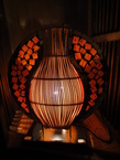 Lampe exotique